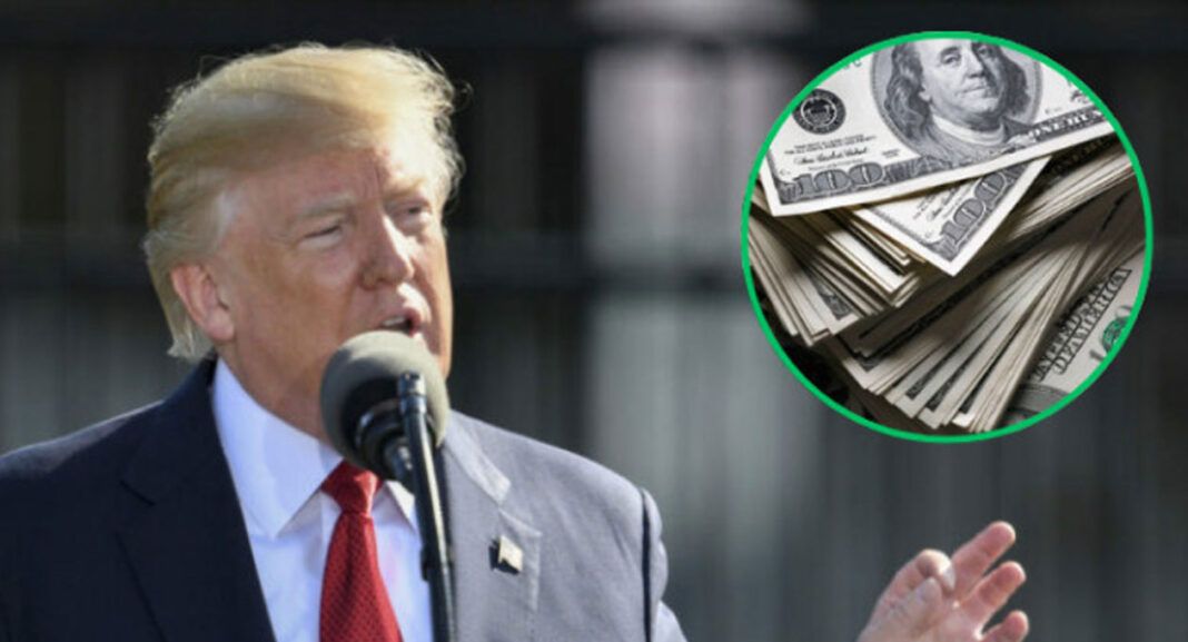 Trump promete bono de 2 mil dólares por ingresos de aranceles