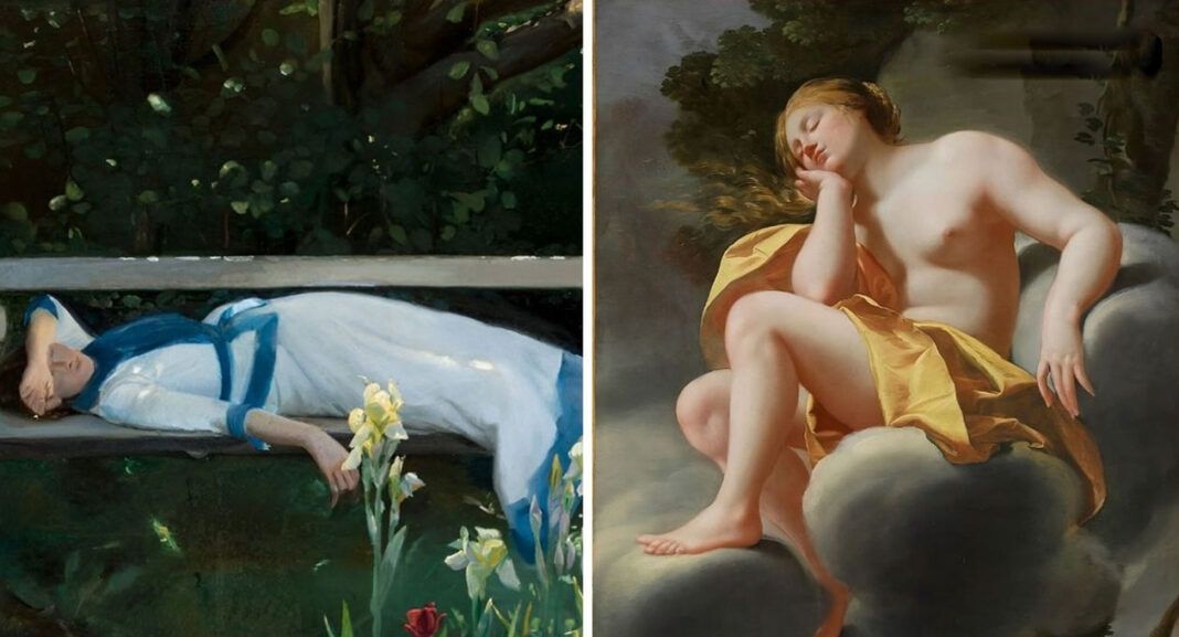 Exponen en París obras maestras inspiradas en el misterio del sueño