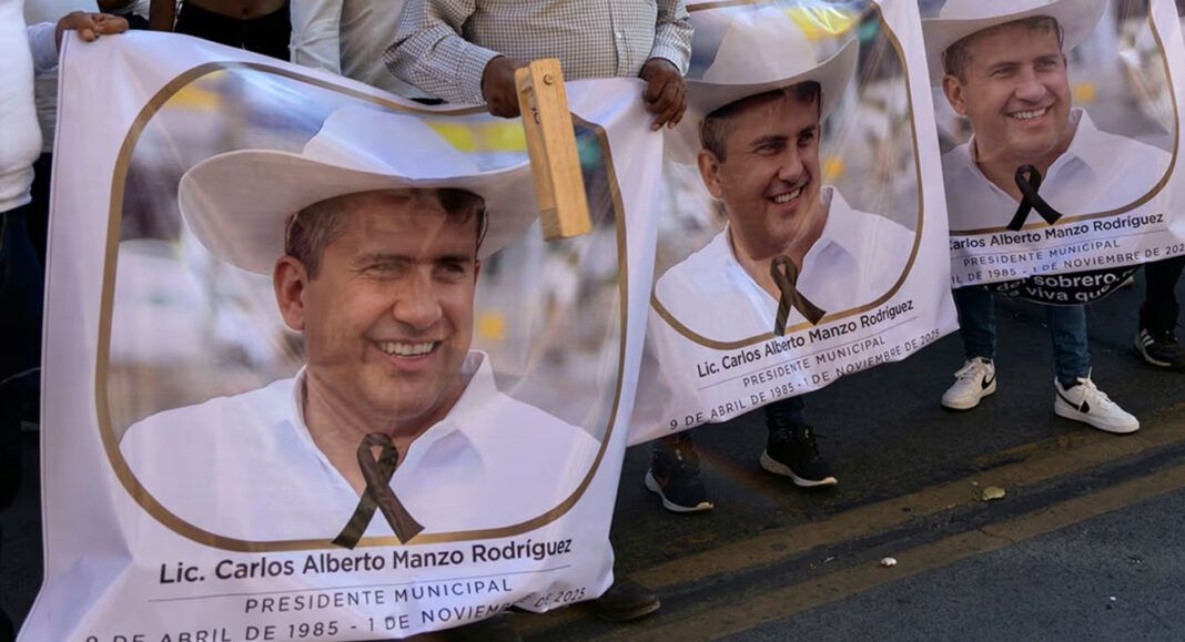 Ya son nueve los detenidos por el asesinato del alcalde Carlos Manzo en Uruapan