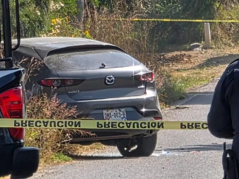 Ataque armado en carretera a Santa Catarina Minas deja un muerto y una mujer herida