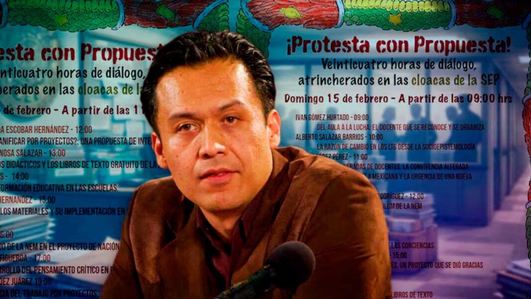 Cambios en libros de texto generan choque en la SEP; Marx Arriaga convoca a protestas